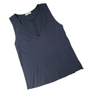 Wasabi + Mint V-neck Tee size Small